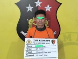 Pengedar Narkoba di Desa Damuli Pekan Labura Diamankan Polisi