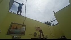 Ratusan Rumah di Kecamatan Batangkuis Rusak Dihatam Angin Putingbeliung