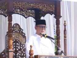 Bupati Labusel Pimpin Salat Idulfitri 1447 Hijriah di Lapangan SBBK Kotapinang