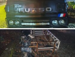 Truk Fuso Tabrak Becak tak Berlampu, Begini Ceritanya