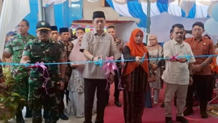 Bupati Aceh Selatan Resmikan Air Minum Kemasan Gampong Madat Samadua
