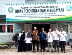 Kunjungi Disdikbud Aceh Selatan, Kepala BPMP Aceh Siap Tingkatkan Sinergi
