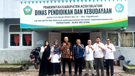 Kunjungi Disdikbud Aceh Selatan, Kepala BPMP Aceh Siap Tingkatkan Sinergi