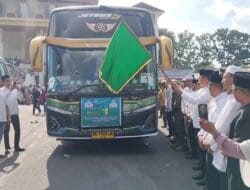 Pemkab Madina Berangkatkan 342 Jamaah Calhaj, Sekda: Jaga Kebersamaan