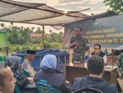 Dansat Kodim 0107/Aceh Selatan Dorong Ketahanan Pangan Program Kompi Produksi