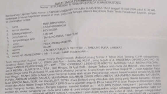Buntut Halalbihalal KAMMI di Kantor Gubsu, Anggota DPRD Sumut Diadukan