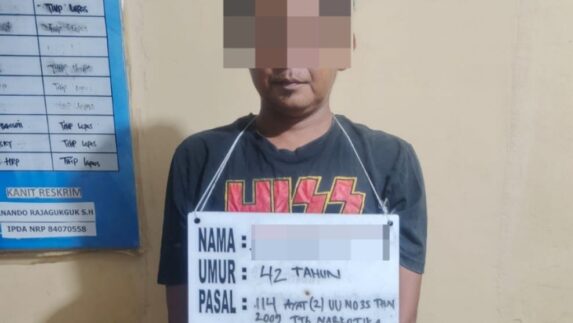 Polisi Ringkus Pengedar Sabu di Desa Meranti Paham Labuhanbatu