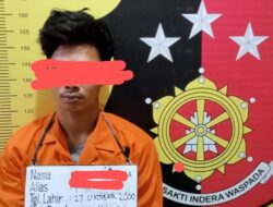 Polsek Marbau Polres Labuhanbatu Amankan Findi dan BB Sabu 2,89 Gram