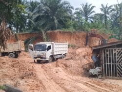 Oknum Pamen Poldasu Terendus Kelola Galian C Ilegal di Langkat