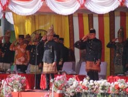 Pimpin Upacara HUT ke-24 Abdya, Safaruddin: Berdirinya Kabupaten Ini Buah dari Tetesan Keringat