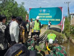 Bupati Aceh Selatan Letakkan Batu Pertama Jembatan Armco di Pasie Raja