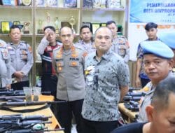 Divpropam Mabes Polri Lakukan Pemeriksaan Senpi di Polres Labuhanbatu