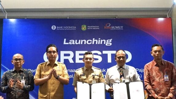 Bank Sumut–Pemko Medan Luncurkan QRESTO, Pajak Horeka Kini Masuk Kas Daerah Seketika