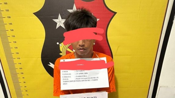 Miliki Sabu 10 Gram, Yetno Warga Labura Diamankan Polsek Kulauh Ledong