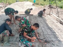 Digas, Jembatan Aramco Rampung di Dua Titik, TNI AD Lanjut ke Lokasi Berikutnya