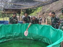 Danrem 012/Teuku Umar Kunjungi Kompi Produksi Kodim 0107/Aceh Selatan