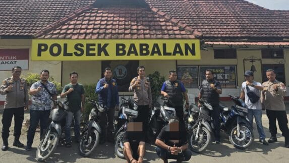 Modus Berburu ke Langkat, Dua Warga Hamparan Perak Ditangkap Polisi