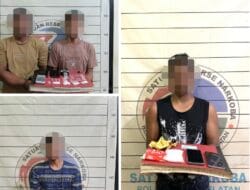 Satresnarkoba Polres Aceh Selatan Ungkap Tiga Kasus Narkotika dalam Semalam