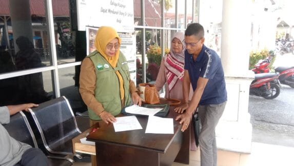 Mustahid Baitul Mal Aceh Selatan Juga Melayani Pasien Kronis