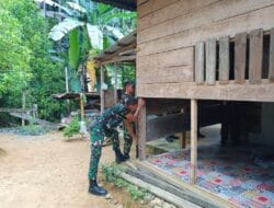 Satgas TMMD Kodim Abdya Rehab RTLH di Gunong Cut