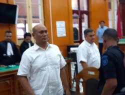 Tok! Topan Ginting Dihukum 5,5 Tahun Penjara, Rasuli Siregar 4 Tahun