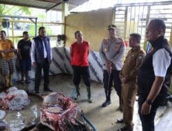 Pastikan Keamanan dan Mutu Pangan, Satgas Cek Pasar Daging di Abdya