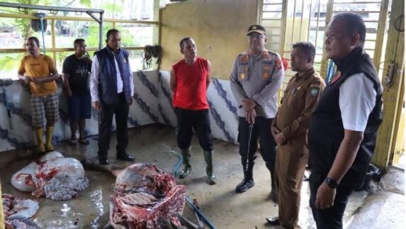 Pastikan Keamanan dan Mutu Pangan, Satgas Cek Pasar Daging di Abdya