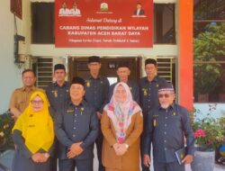 Perkuat Budaya dan Etika Siswa, MAA Ajak Cabdin Wil. Abdya Berkolaborasi