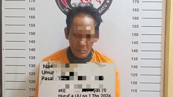 GSN di Panai Hilir, Polres Labuhanbatu Amankan Seorang Pengedar Sabu