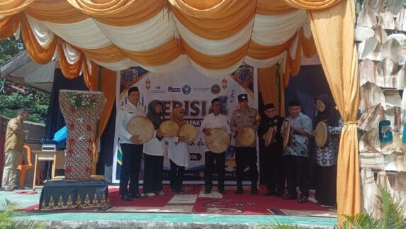Dibuka Kadis Pendidikan dan Kebudayaan Aceh Selatan, GEBISI IV SMPN 2 Tapaktuan Dimulai