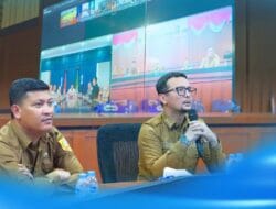 Bupati Labusel Ikuti Rakor Secara Virtual Bersama Gubsu