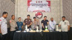 Polres Langsa Musnahkan 2,5 Kg Sabu, Lebih 20 Ribu Jiwa Berhasil Diselamatkan