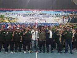 Ketum LPA Agustinus Sirait Hadiri Pelantikan Pengurus LPA Deli Serdang