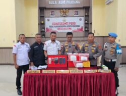 Dukung Program Asta Cita Presiden, Polres Langsa Berhasil Ungkap Kasus 3 Kg Sabu