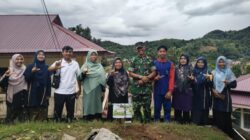 Koramil 01 Tanamkan Karakter Peduli Lingkungan di SMA Negeri Unggul Tapaktuan