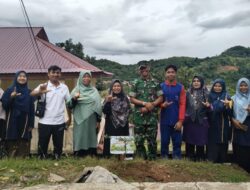 Koramil 01 Tanamkan Karakter Peduli Lingkungan di SMA Negeri Unggul Tapaktuan