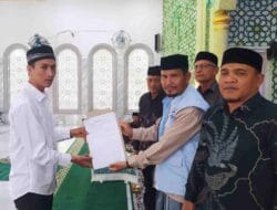 Baitul Mal Aceh Selatan Fasilitasi Prosesi Pensyahadatan Warga Nias Masuk Islam
