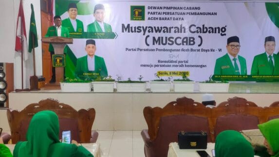 DPW PPP Aceh Buka Muscab VI di Abdya, Imbau Kader Dukung Pemerintahan Safaruddin-Zaman
