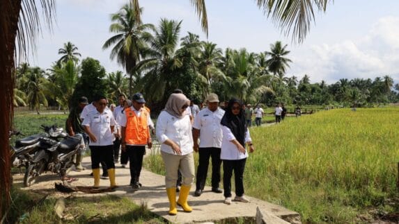 Wabup Atika: Oplah dan Rehabilitasi Sawah di Tangga Bosi III Ditarget Selesai Akhir Mei