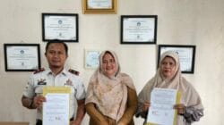 Berkunjung ke Disdikbud Abdya, Lapas Blangpidie Teken PKS dengan PKBM Mawar Dini