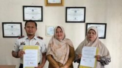 Berkunjung ke Disdikbud Abdya, Lapas Blangpidie Teken PKS dengan PKBM Mawar Dini
