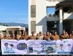 Apel Gabungan Pemkab Madina, Jadi Momen Sosialisasi Pembayaran Pajak Bermotor