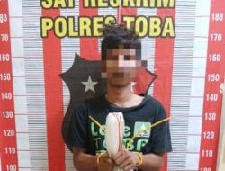 Pelaku Pembakaran Rumah Warga Jangga Dolok Diamankan Polres Toba