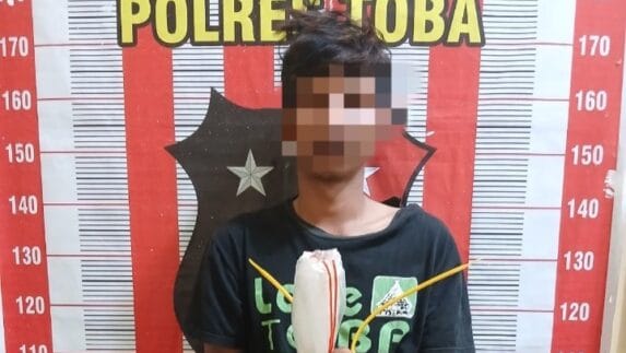 Pelaku Pembakaran Rumah Warga Jangga Dolok Diamankan Polres Toba