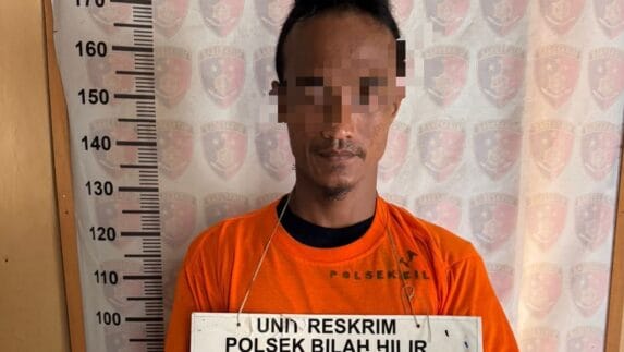 Polsek Bilah Hilir Amankan Pelaku Narkoba Saat Mengendarai Sepedamotor