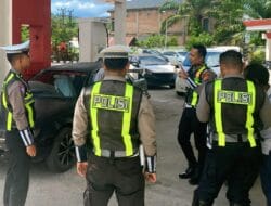 Cegah Kemacetan di Sekitar SPBU, Satlantas Polres Abdya Imbau Pengendara Tertib Saat Isi BBM