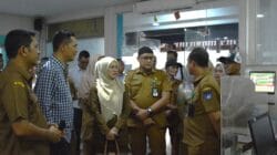 Sekda Aceh Tinjau Pelayanan dan Penanganan Pasien di RSUD Langsa