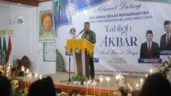 Hadiri Tabligh Akbar di Abdya, Safaruddin: Muhammadiyah Organisasi yang Konsisten
