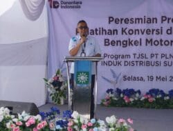 Dukung Ekosistem Kendaraan Listrik, PLN UID Sumut Resmikan Pelatihan Konversi dan Workshop Bengkel Motor Listrik