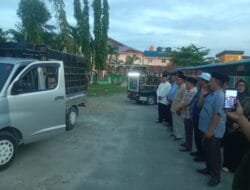Kakan Kemenag Deli Serdang Lepas Pemberangkatan Hewan Kurban